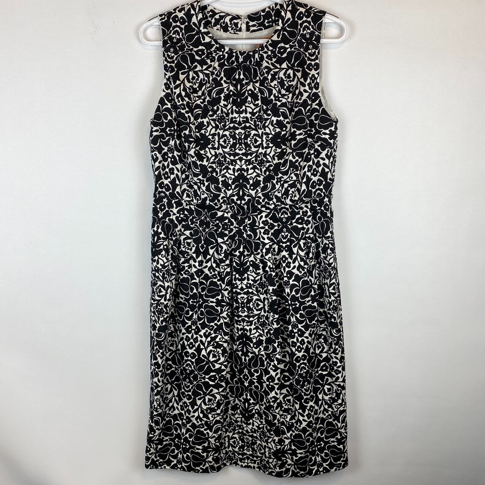 Tory Burch Womens Dress Size 10 Black White